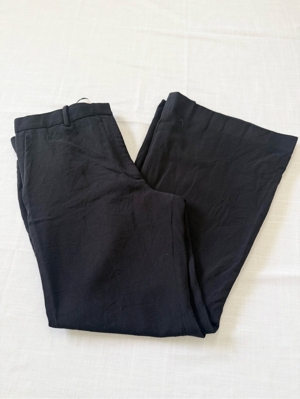COS Black 100% Wool Trousers Dress Pants Career Wear Office  Size 14